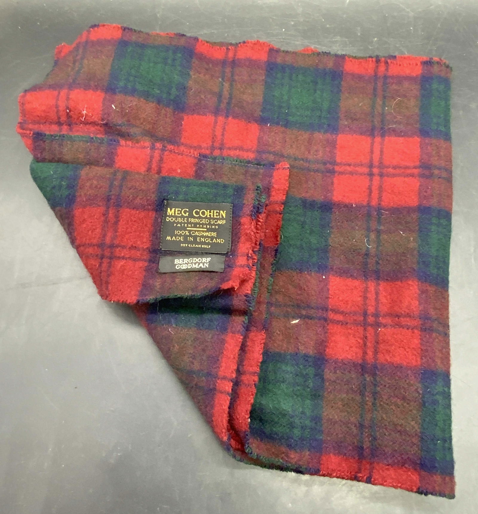 MEG COHEN Bloomingdales Cashmere Scarf, England (1 of 7)