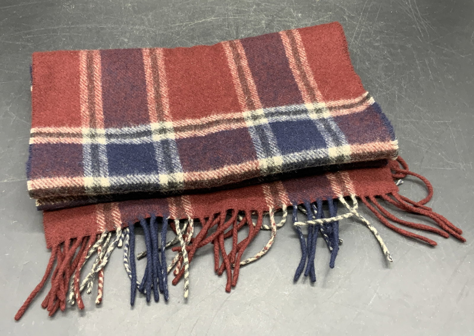 Vintage West German 100% Cashmere Scarf (1 of 7)