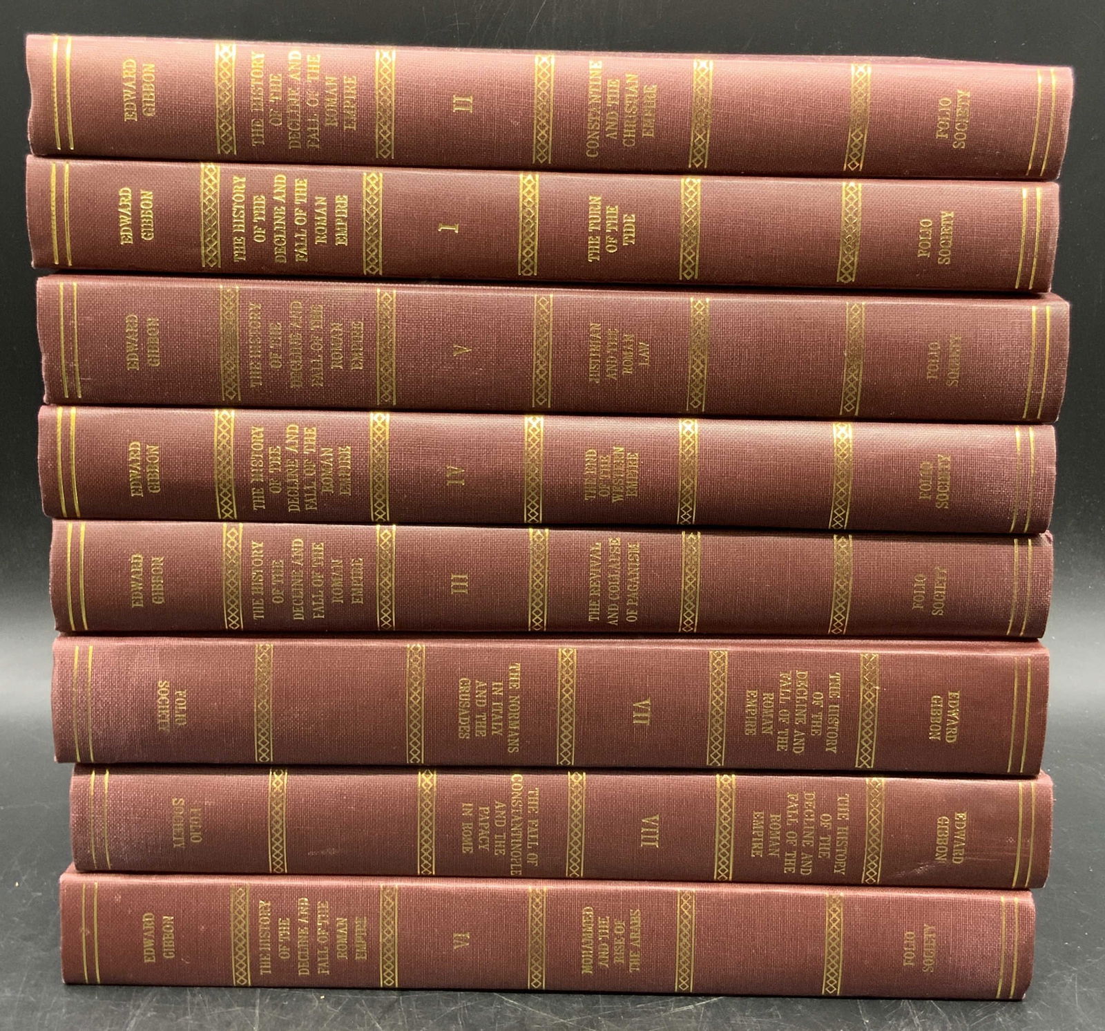 8 Roman Empire by Edward Gibbon Illustrated Books (1 of 16)