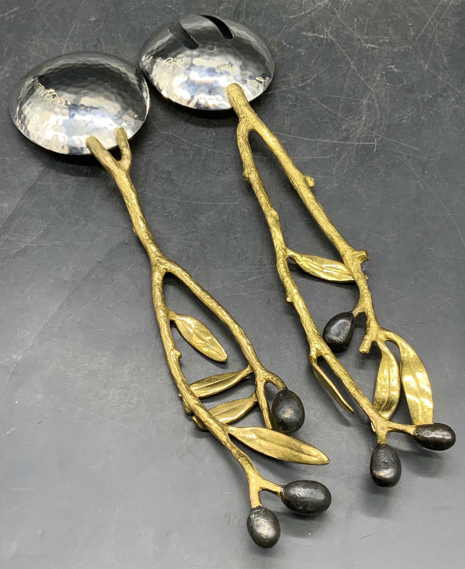 Set MICHAEL ARAM Olive Branch Serving Utensils (1 of 9)
