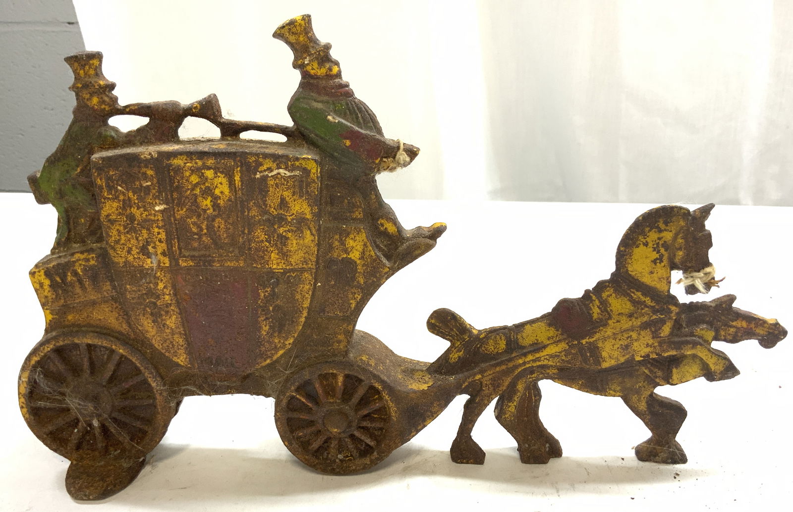 Antique Iron Horse & Chariot Door Stop (1 of 8)