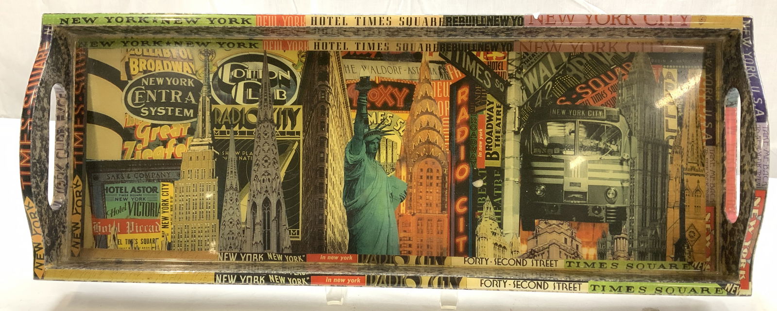 Signed Annie Modica  NYC Motif Tray (1 of 7)
