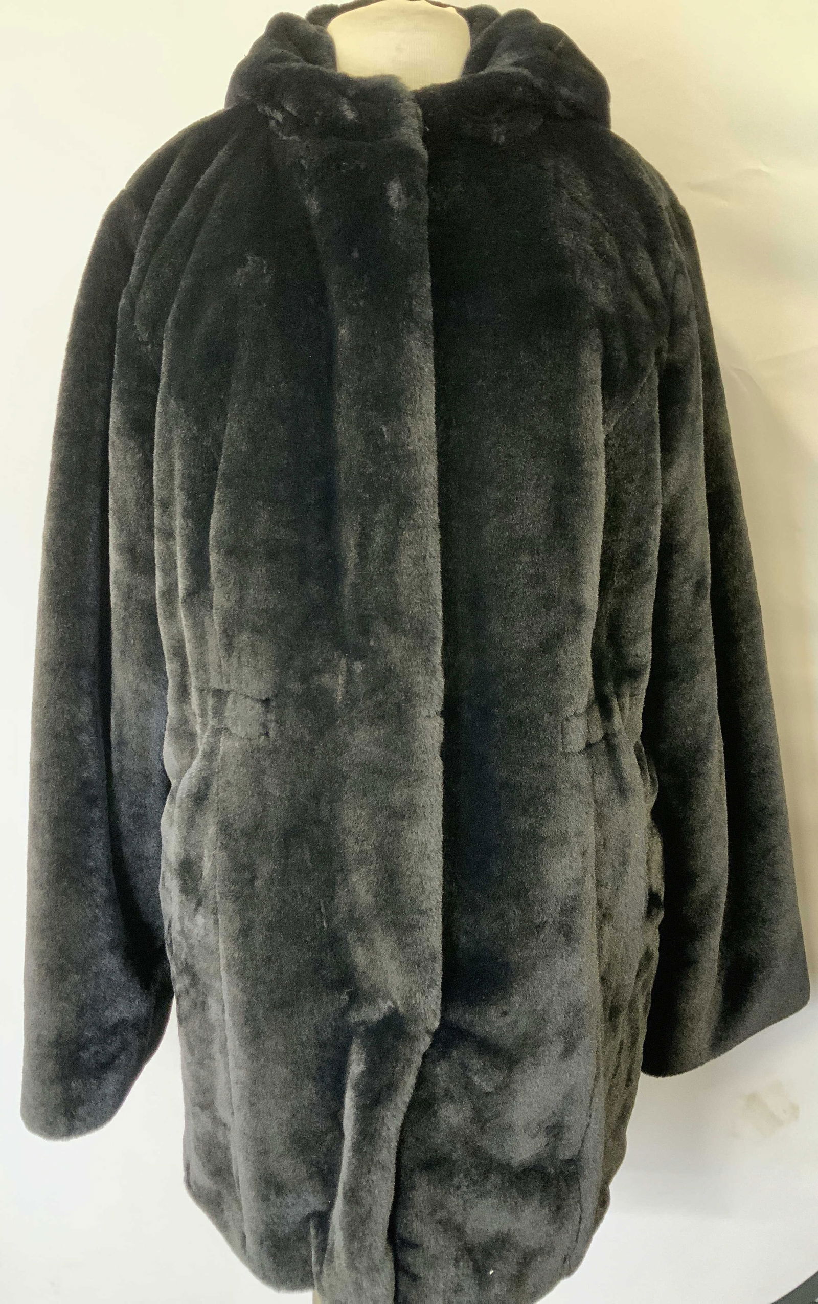 Dennis Basso Luxe Plush Winter Coat (1 of 10)