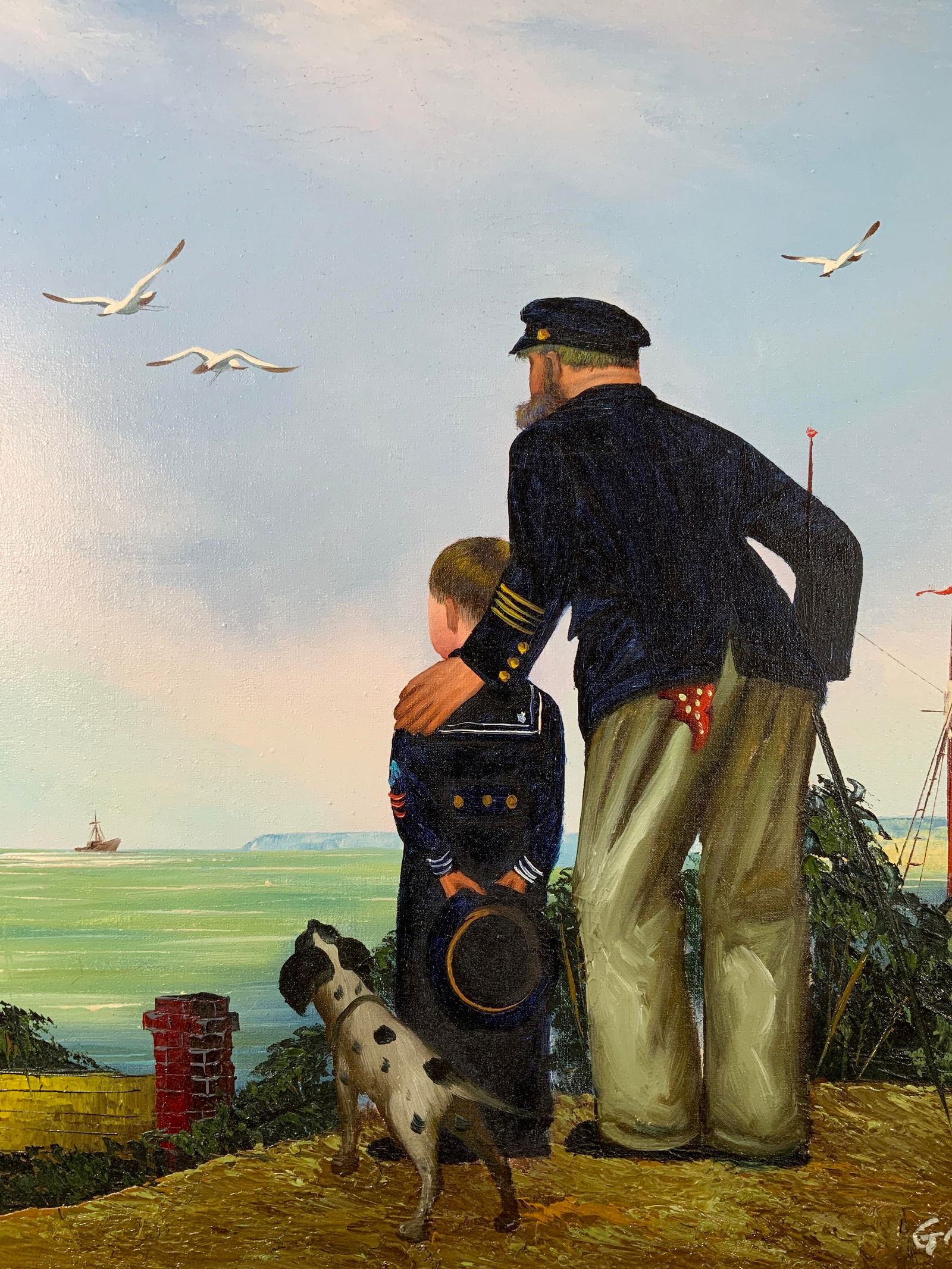 Gassman Outward Bound Oil Reproduction Painting MX (1 of 13)