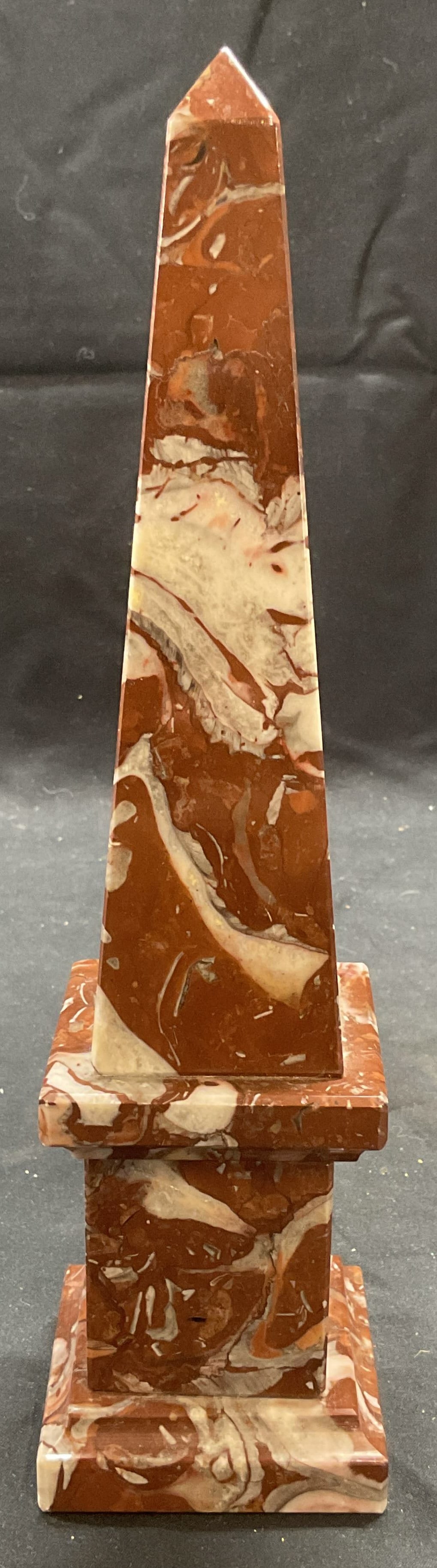 Vintage Grand Tour Red Marble Obelisk (1 of 6)