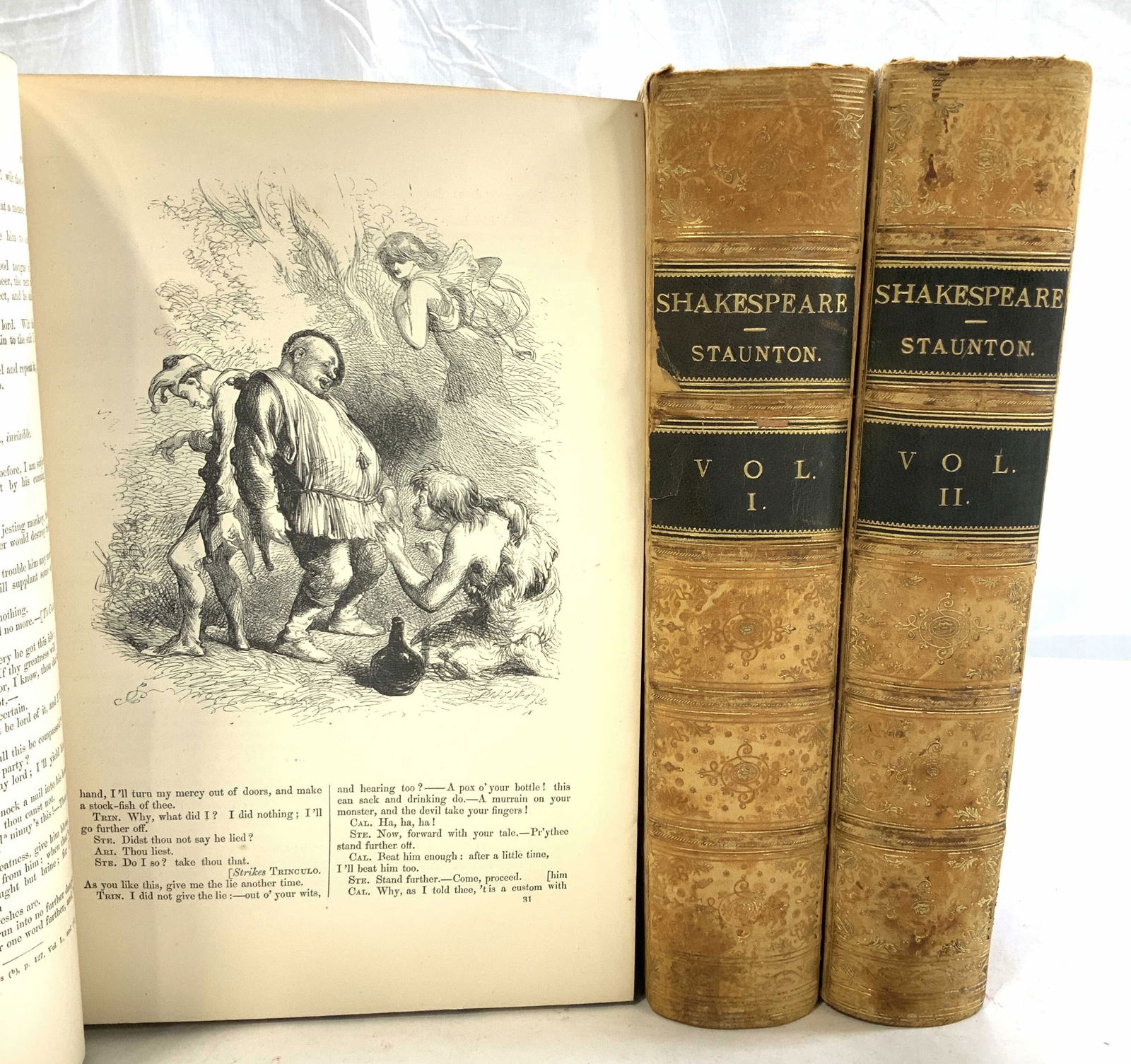3 Antq Works of SHAKESPEARE, H.Staunton, 1866 (1 of 13)