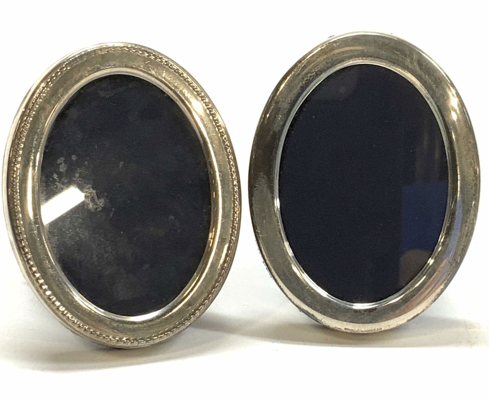 Pair RC Sterling Silver Miniature Picture Frames (1 of 7)