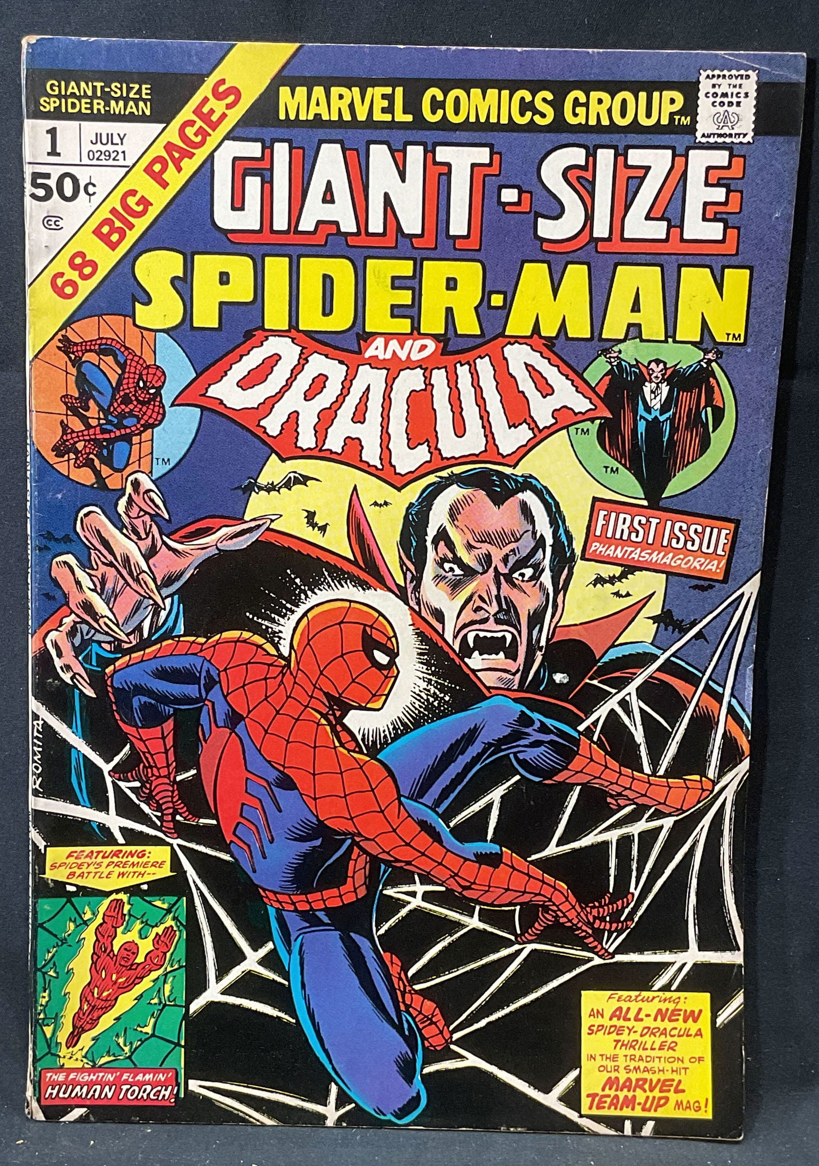 Marvel Comics Spider Man & Dracula #1 1974 (1 of 6)