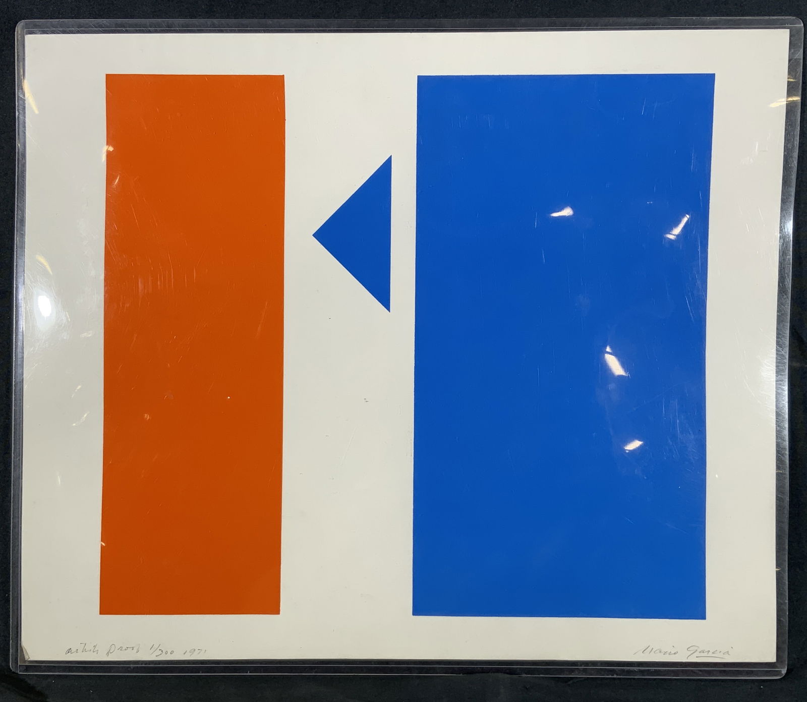 Mario Garcia Ltd Ed. 1/300 Geometric Serigraph (1 of 7)