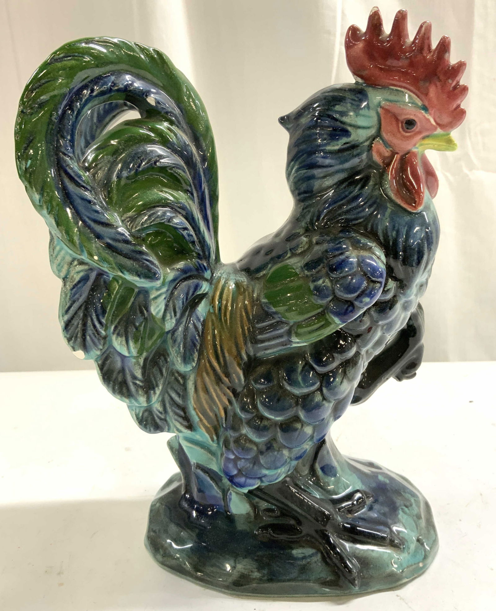 Vintage Hand Crafted Ceramic Rooster Figure (1 of 10)