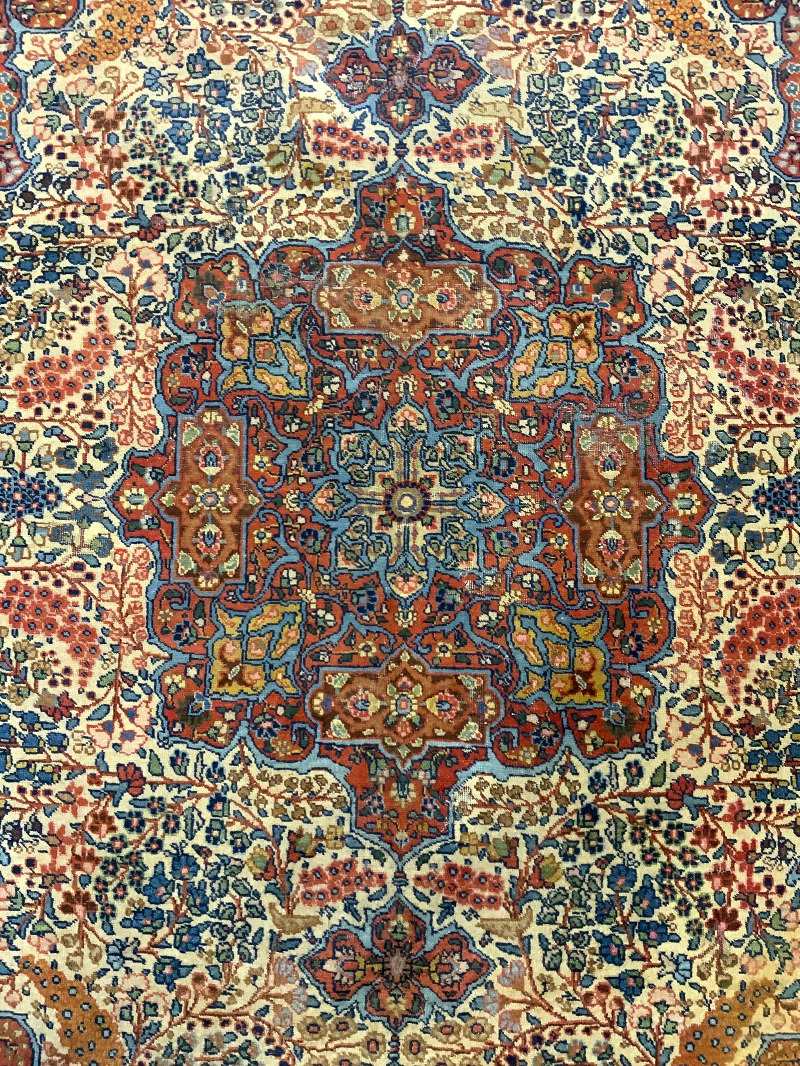 Vintage Handmade Persian Rm Sz Wool Area Rug (1 of 10)
