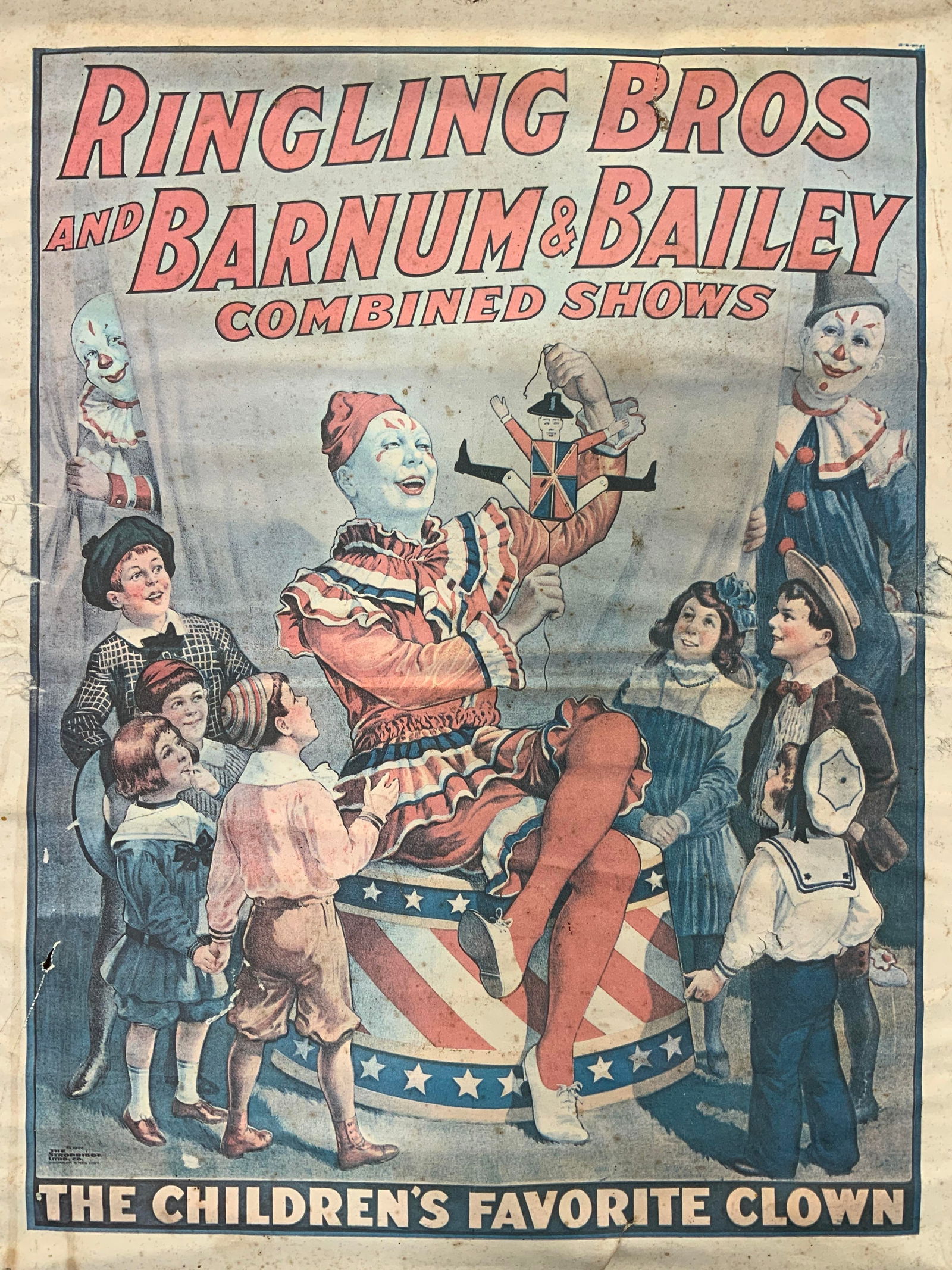 Ringling Bros & Barnum Bailey Circus Lithograph (1 of 13)