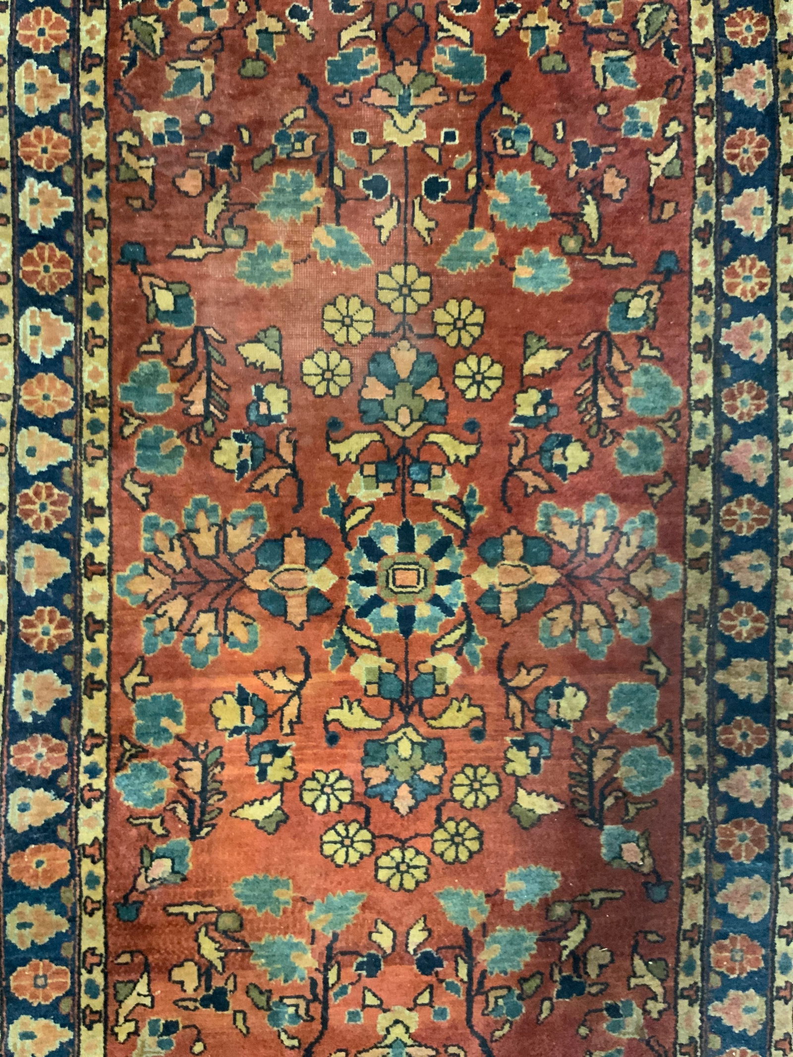 Antique Handmade Persian Wool Runner (1 of 7)