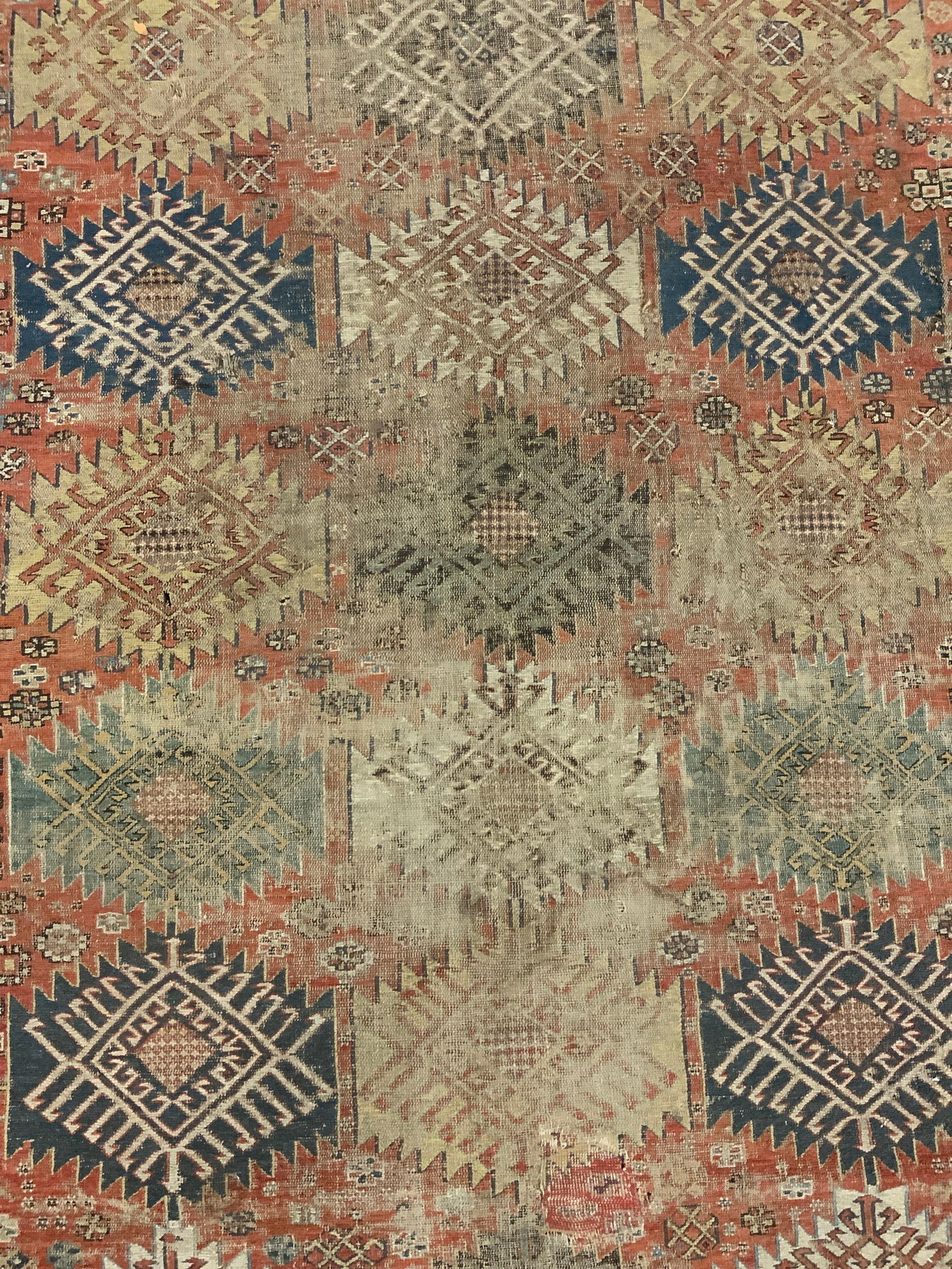 Antique Handmade Persian Wool Rug (1 of 8)