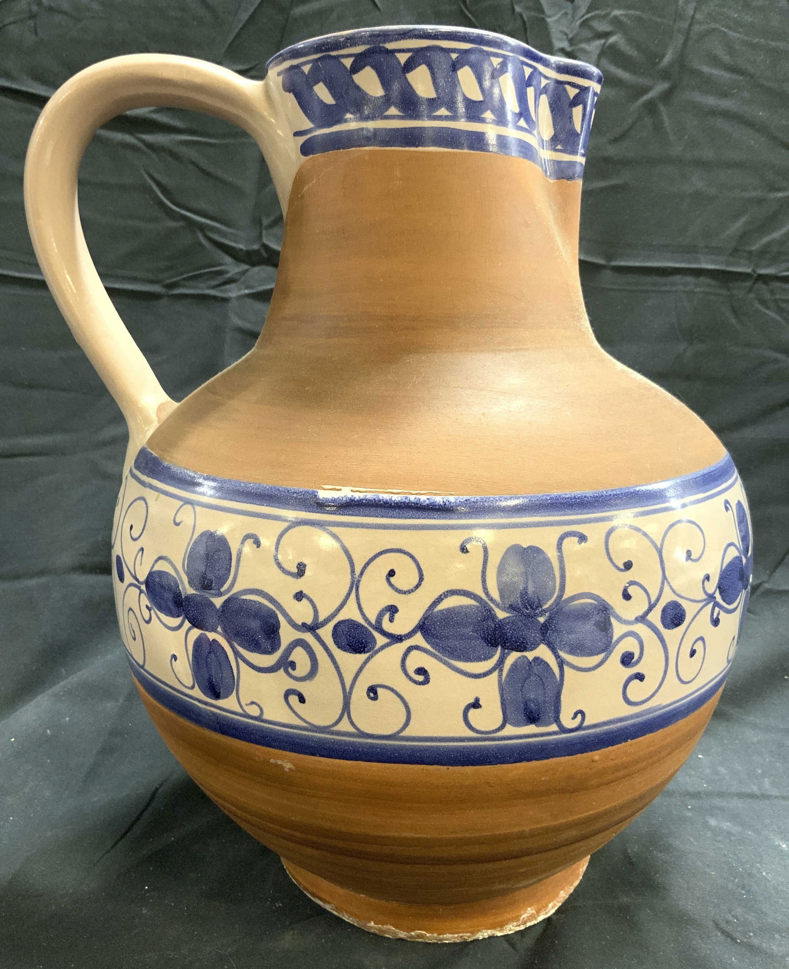 Hand Painted Ceramic Pitcher ITALY (1 of 8)