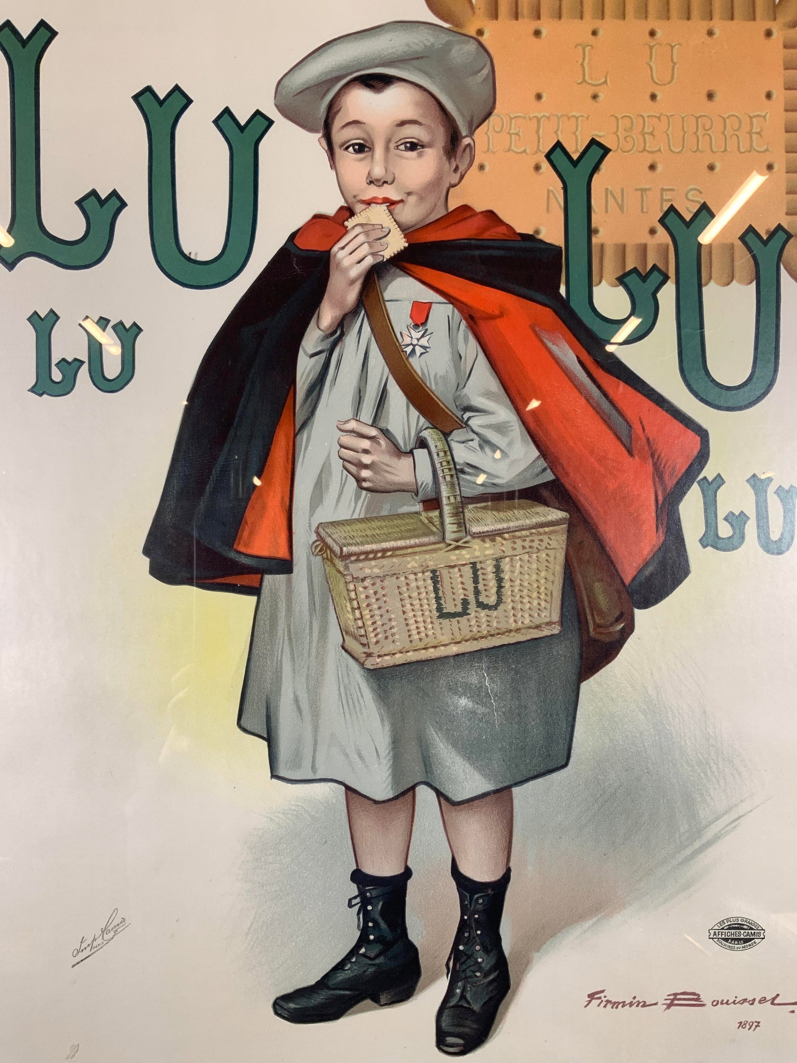 1978 LU LU Lefevre - Utile Biscuits Lithograph (1 of 14)