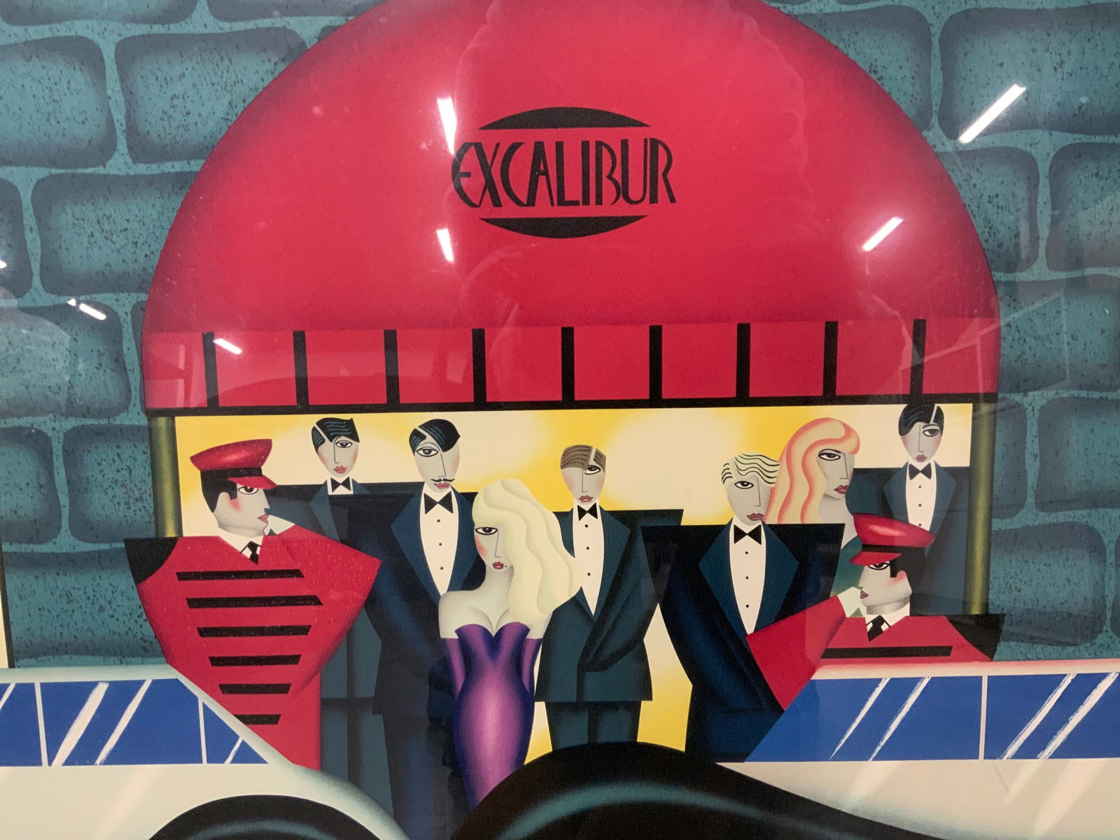 Robin Morris Excalibur Signed & Numbered Serigraph (1 of 10)