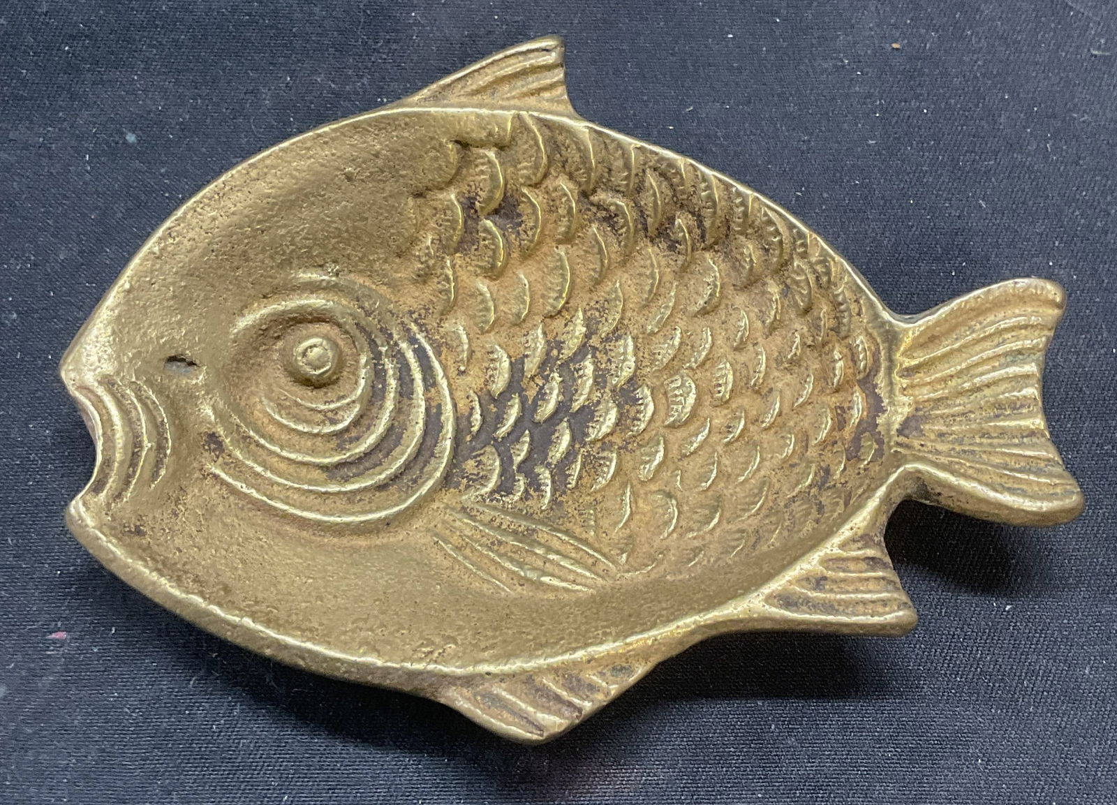 Vintage Brass Fish Trinket Dish (1 of 6)