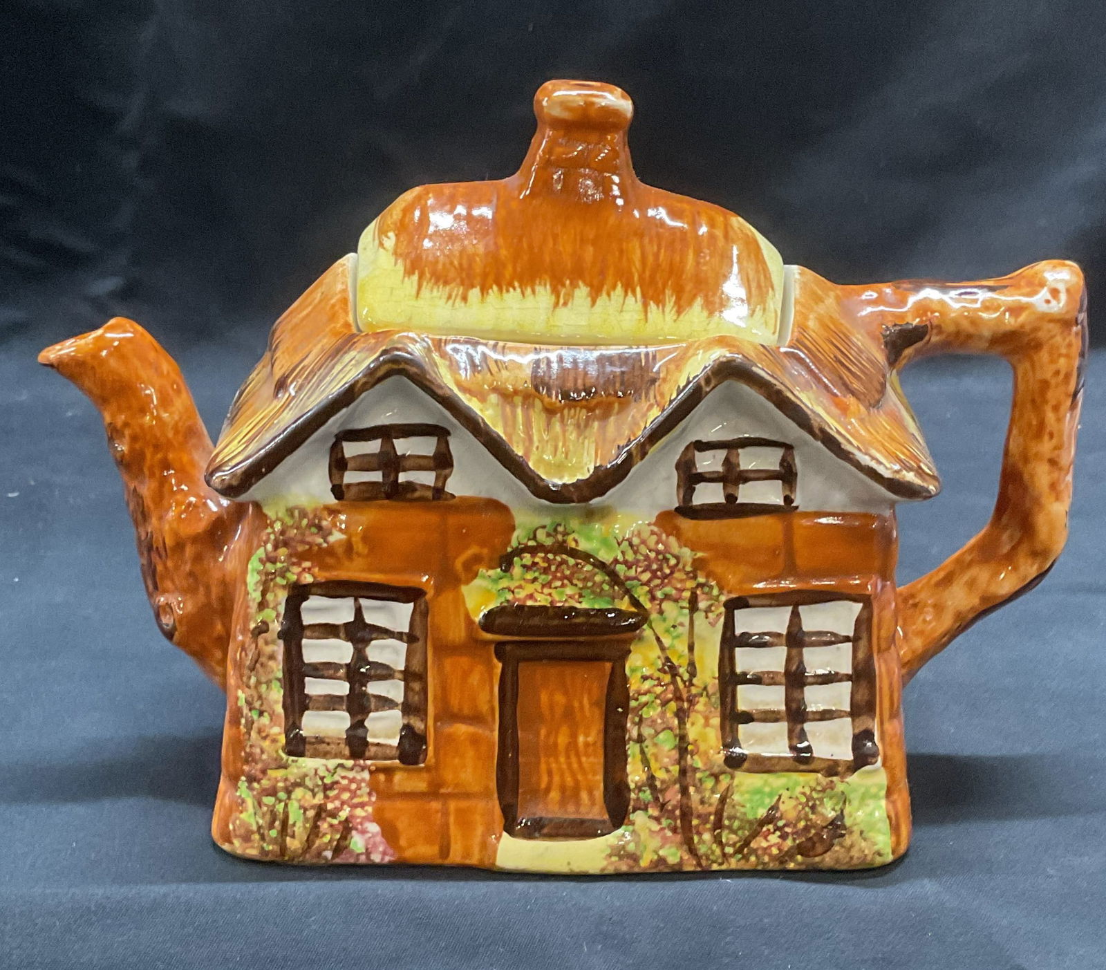 Vntg Ceramic Cottage Ware Teapot, England (1 of 6)