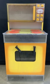 SEARS Vintage Metal Toy Range, 3ft ht
