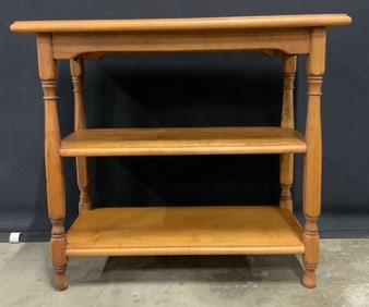 Tiered Wooden Side Table