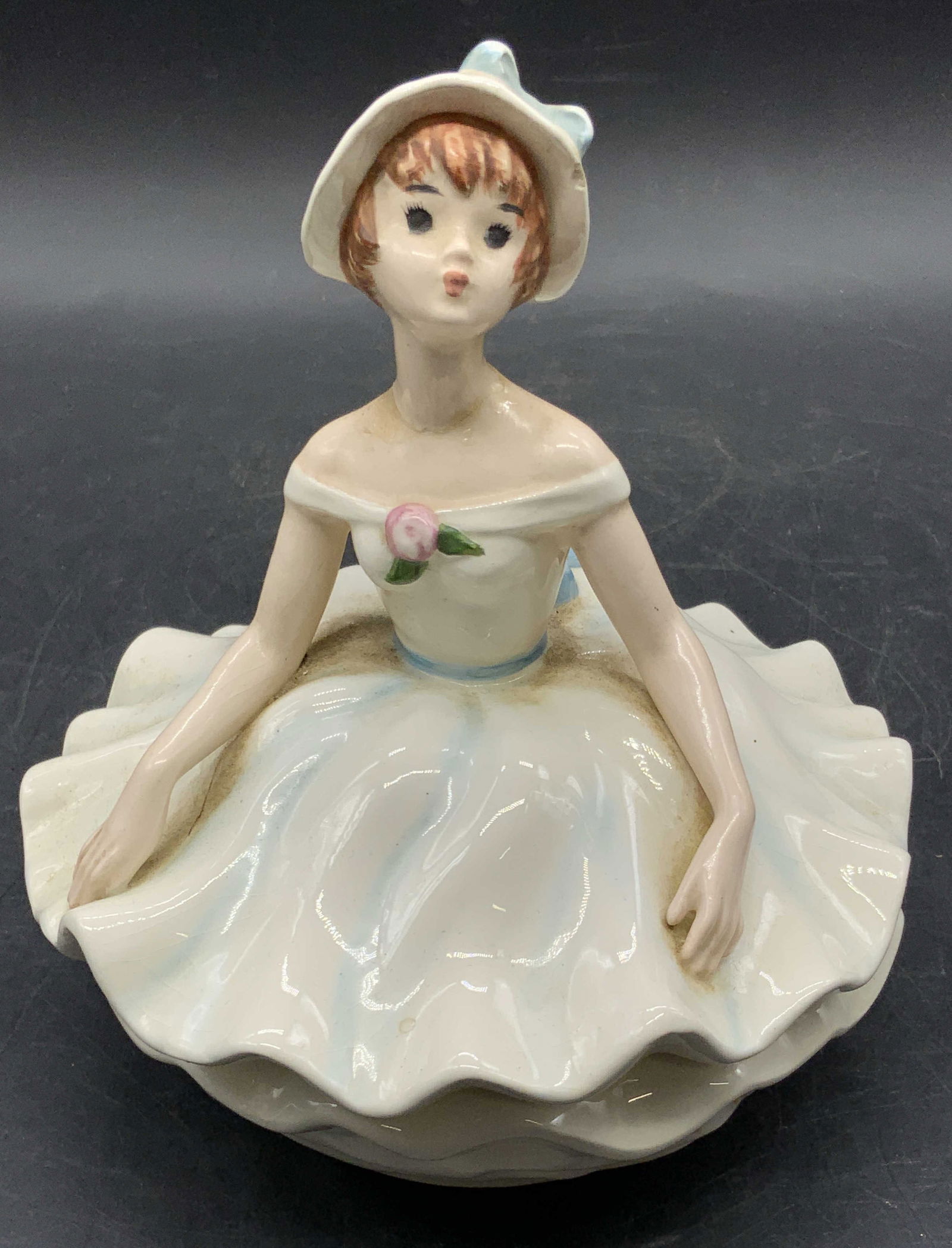 GOEBEL HULDAH W. German Female Figural Box 1959 (1 of 10)