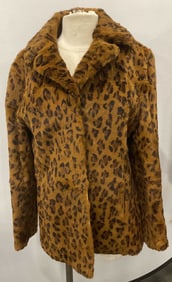 J Percy Marvin Richards Brown Rabbit Fur Coat