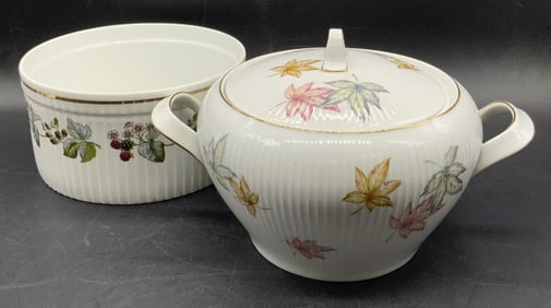 Lot 2 Signed Porcelain Tableware, THOMAS GERMANY+