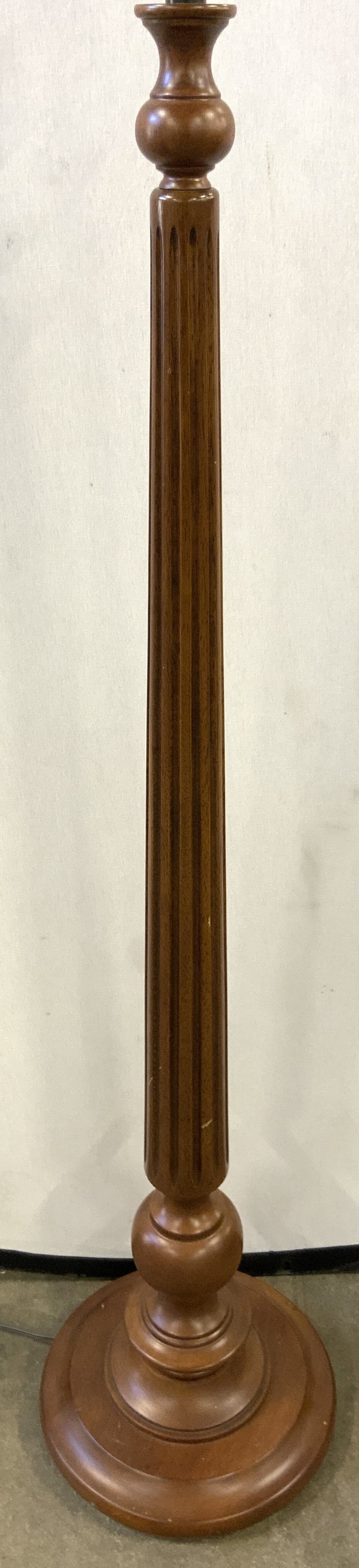 RESTORATION HARDWARE Wooden Floor Lamp (1 of 8)