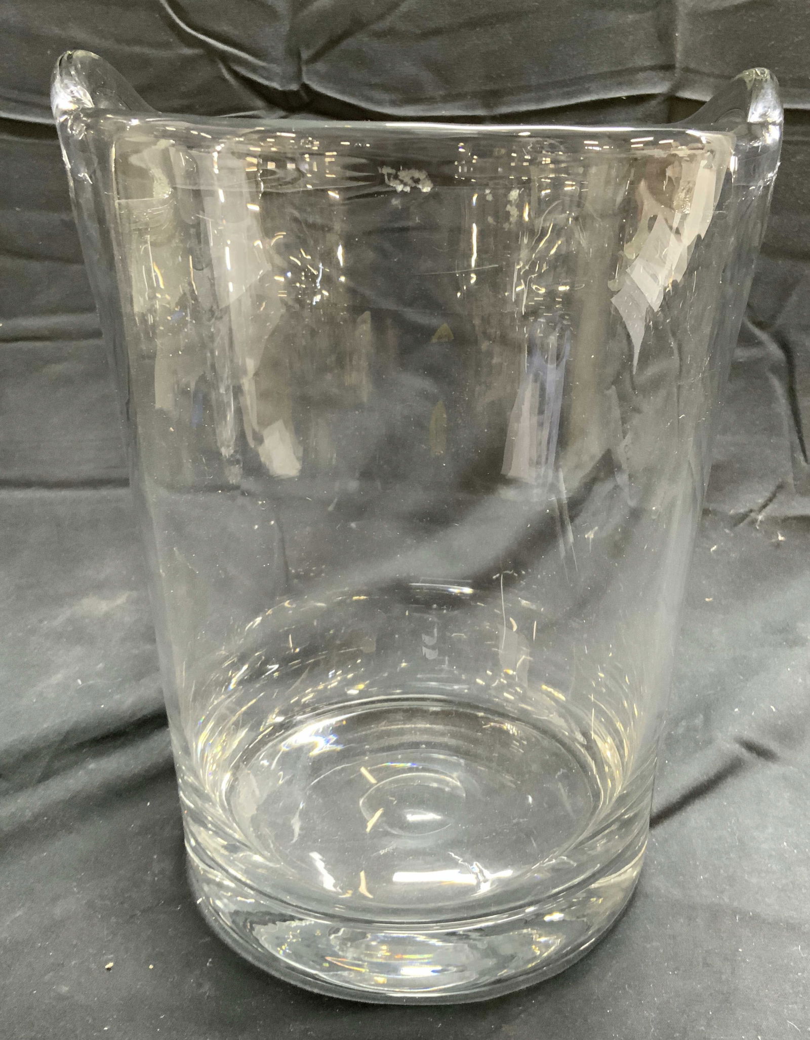 Art Glass Ice Bucket W Handles (1 of 6)