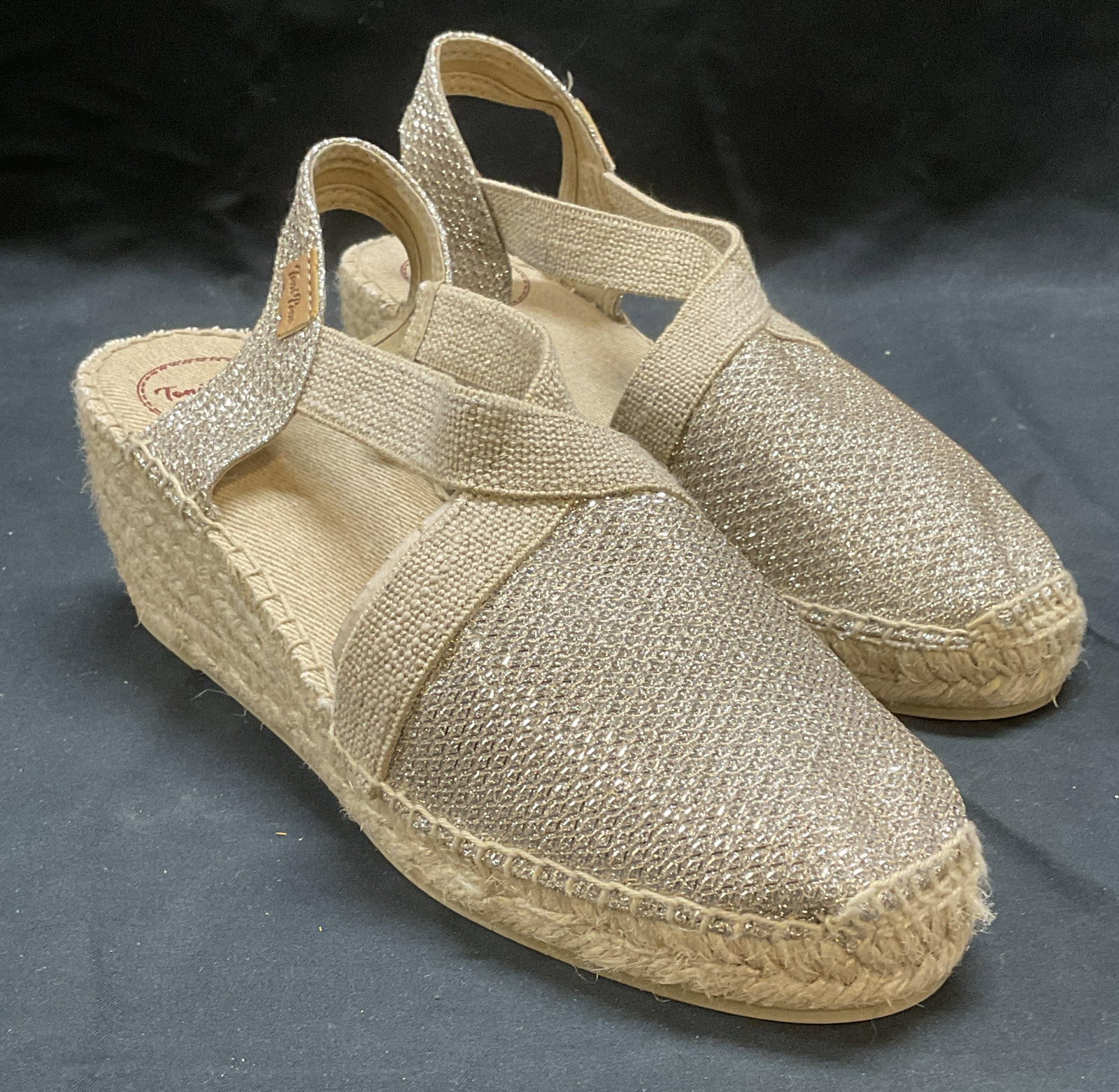 Toni Pons Tan Espadrille Wedge Heels NWOT: Toni Pons tan espadrille wedge heels. Size 38. Made in Spain. New without tag. Toni pons, Toni pons espadrille, Toni pons wedges, wedge heels, espadrille wedges, espadrille heels, ladies designer shoe