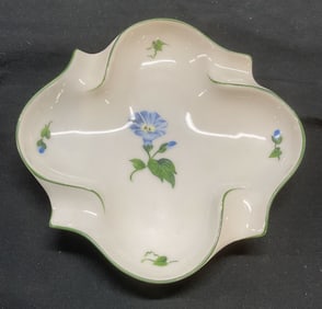 Vntg Augarten Wien Austria Porcelain Trinket Dish