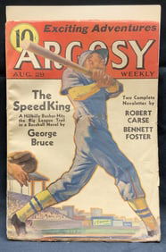 Argosy The Speed King Novelette Comic 1936