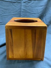 222 DECOR Wooden Tissue Box Cover