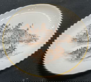 Rosenthal Messer Porcelain Plate, Germany