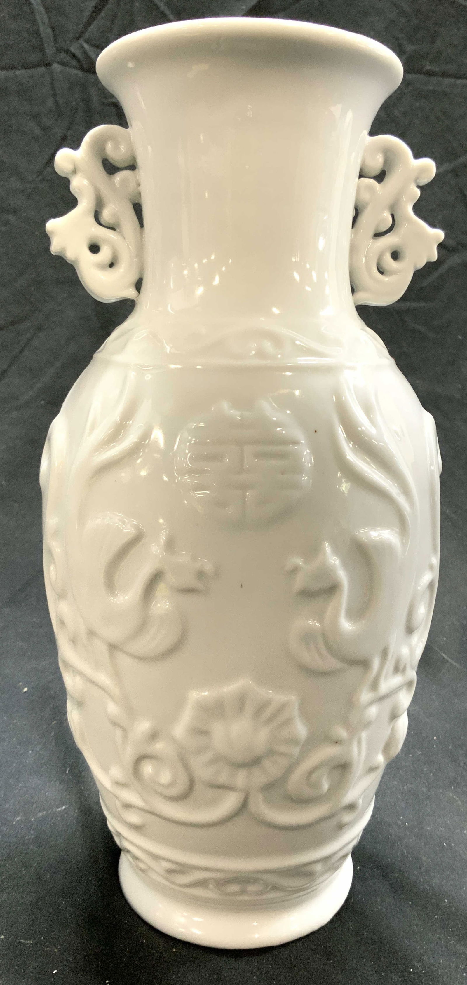 MAITLAND SMITH Porcelain Vase W Handles White (1 of 8)
