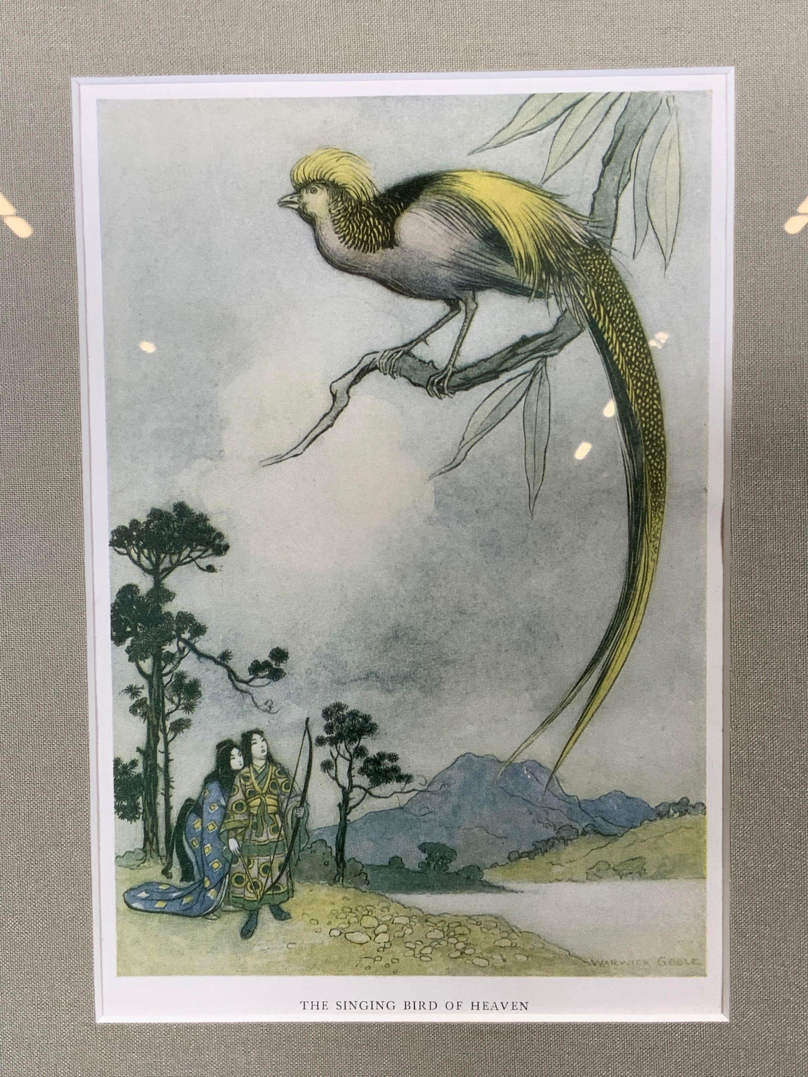 Bird of Heaven Green Willow & Other Tales Litho (1 of 9)