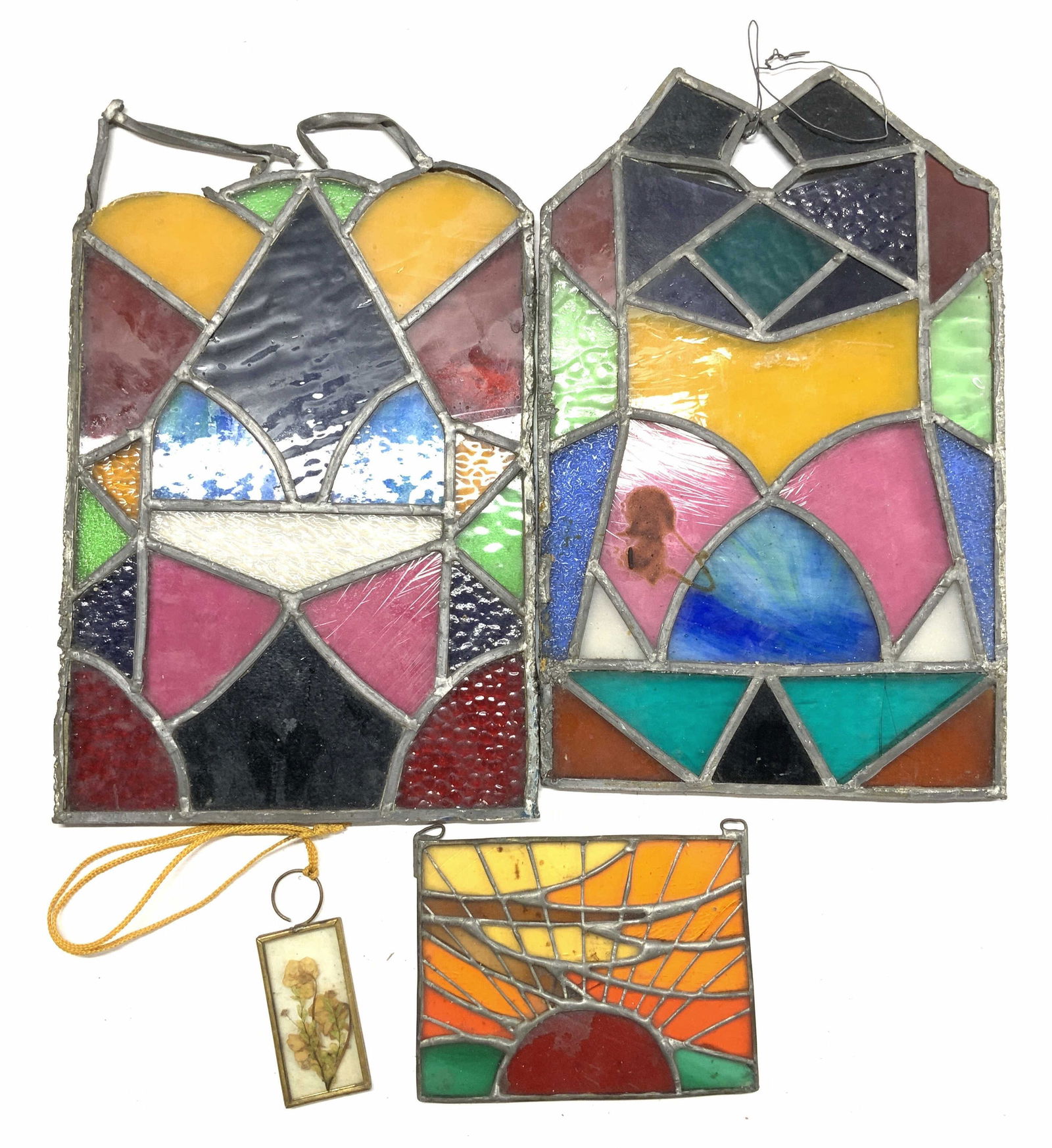 4 Stained Glass Light Catchers (1 of 6)