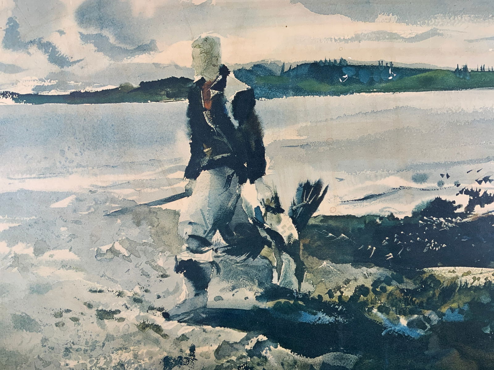 Andrew Wyeth The Coot Hunter Lithograph (1 of 11)