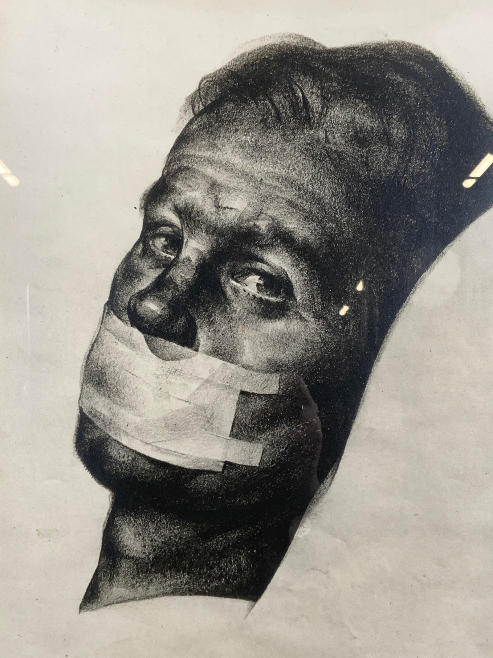 Framed & Signed Hirsch Speak No Evil Lithograph (1 of 6)