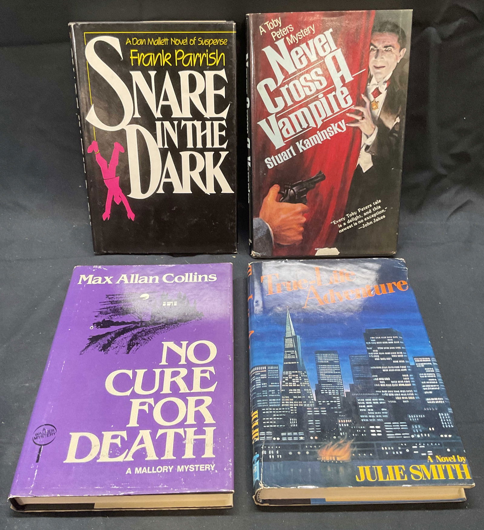 Lot 4 Vintage Mystery Books, 1st Ed 1980-85 (1 of 6)