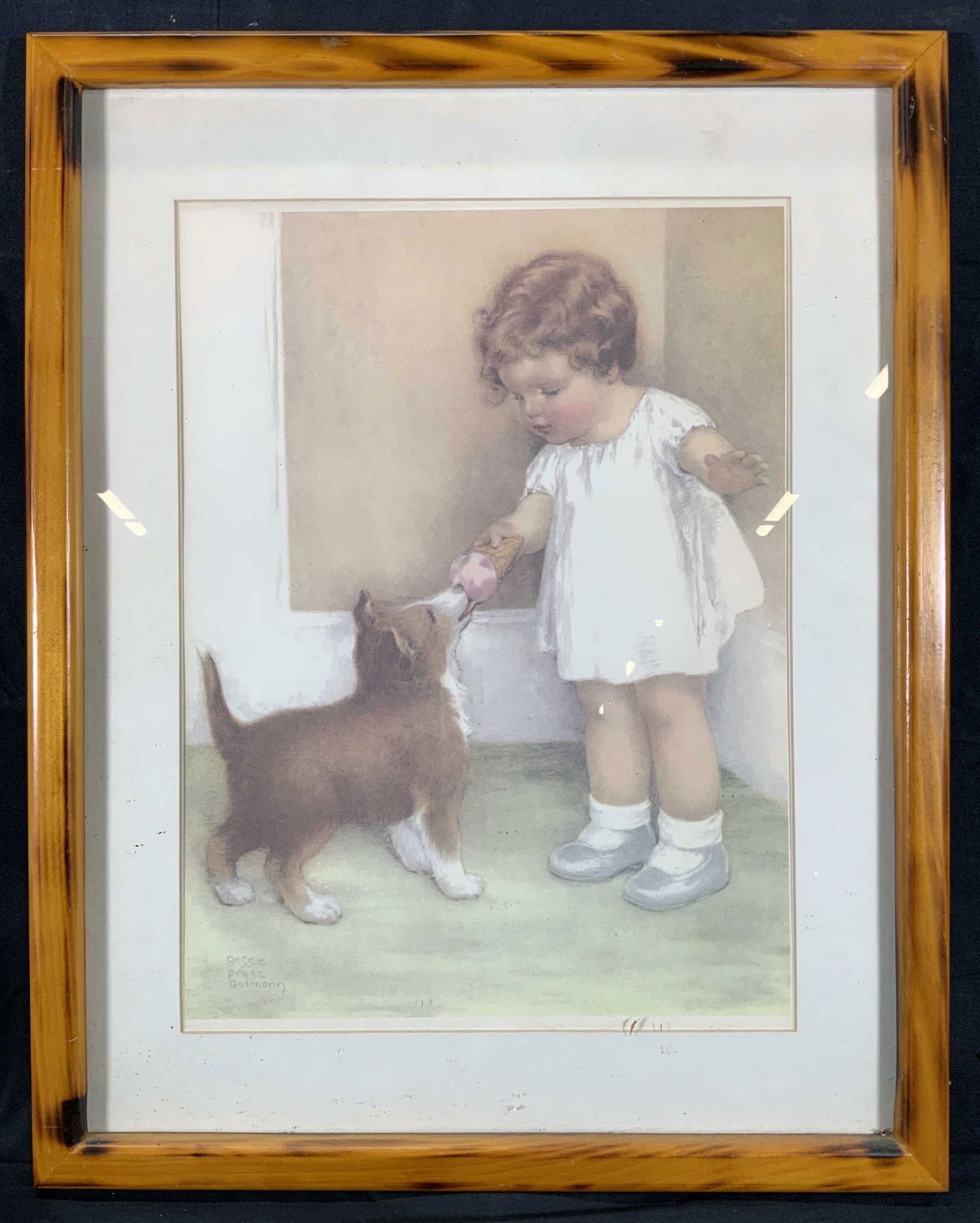 Bessie Pease Gutmann The Reward Framed Litho (1 of 8)