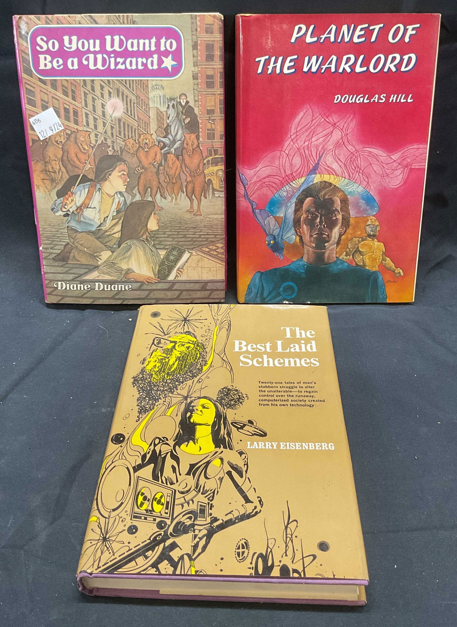 Lot 3 Vintage Books, Sci Fi & Fantasy 1971-83 (1 of 6)