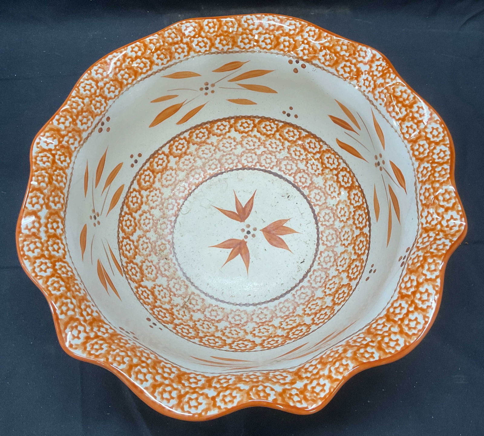 Temptations by Tara Orange Ceramic Bowl (1 of 6)