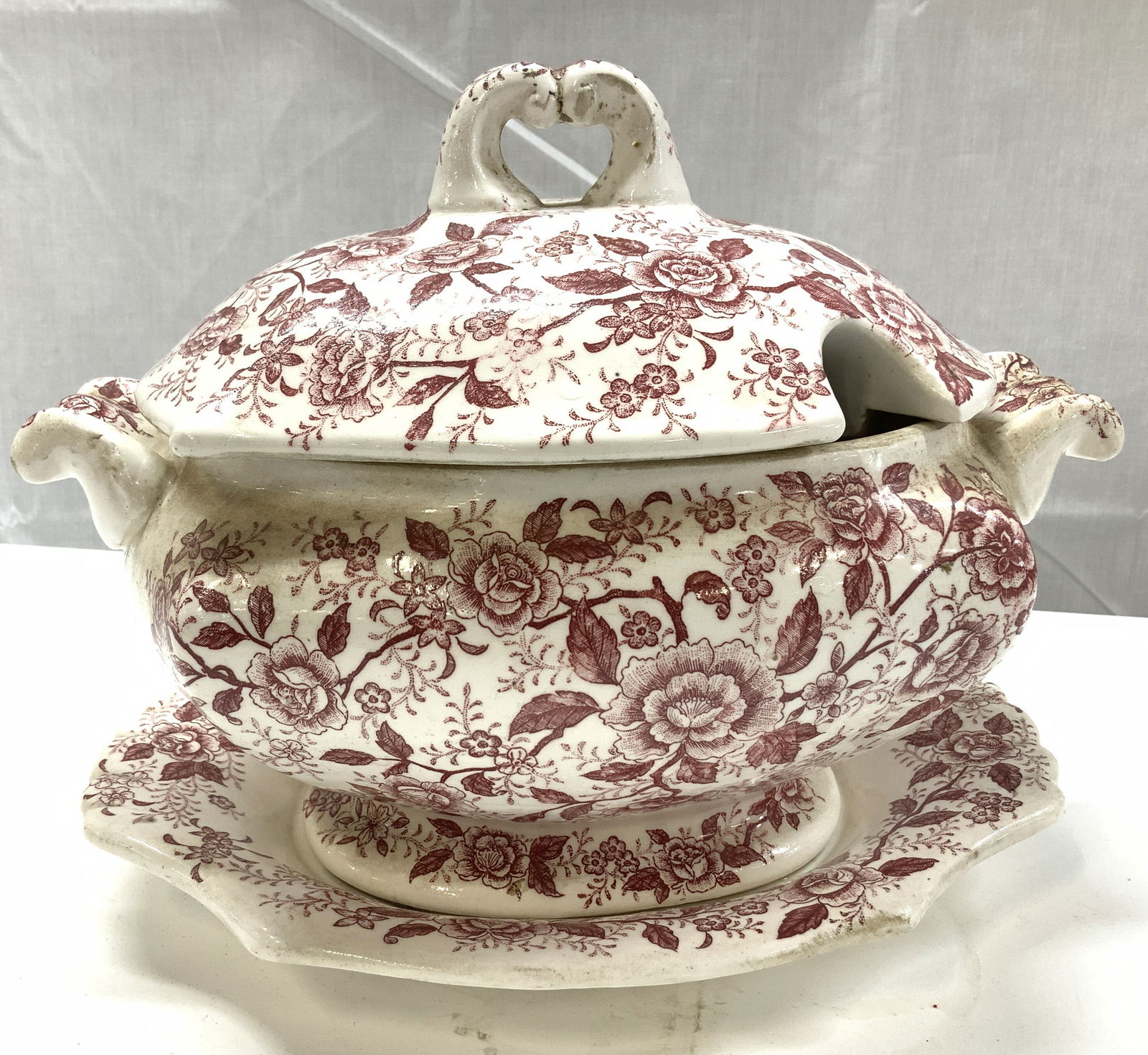 Floral Ceramic Tureen Set 3, Japan (1 of 7)