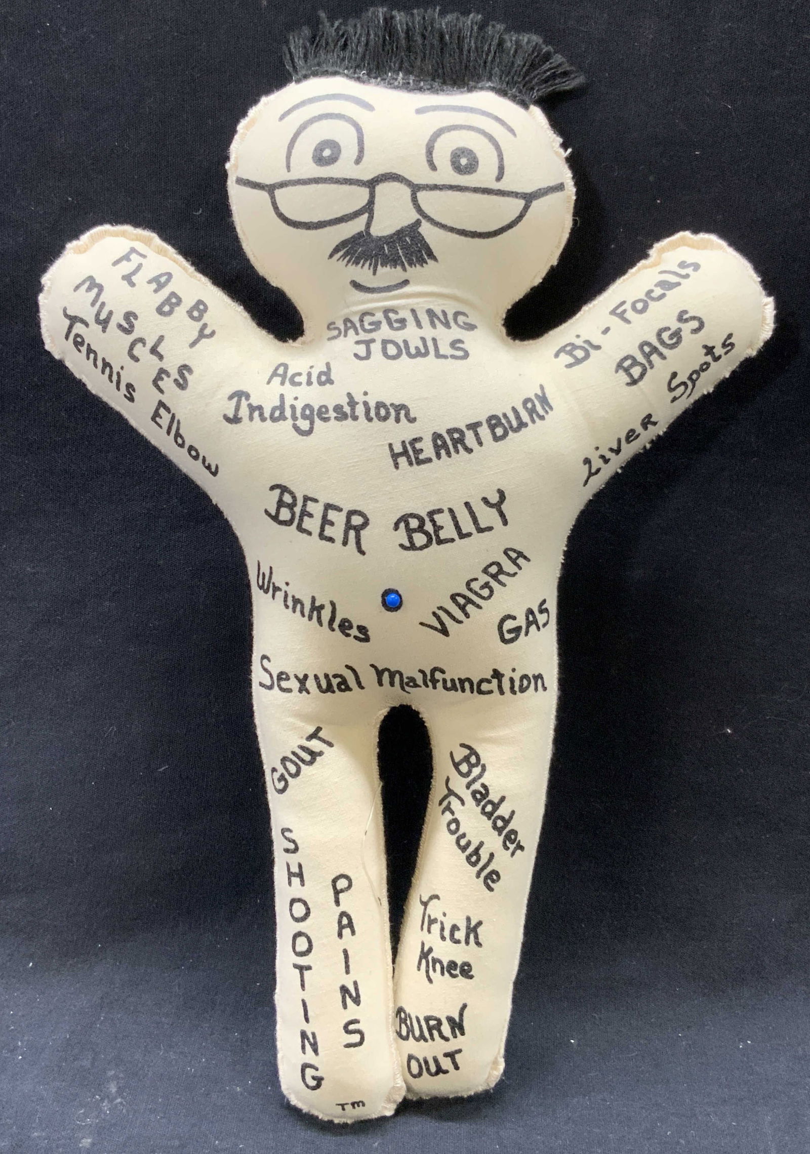 Connie Penteck Designs Fabric Man Voodoo Doll (1 of 6)