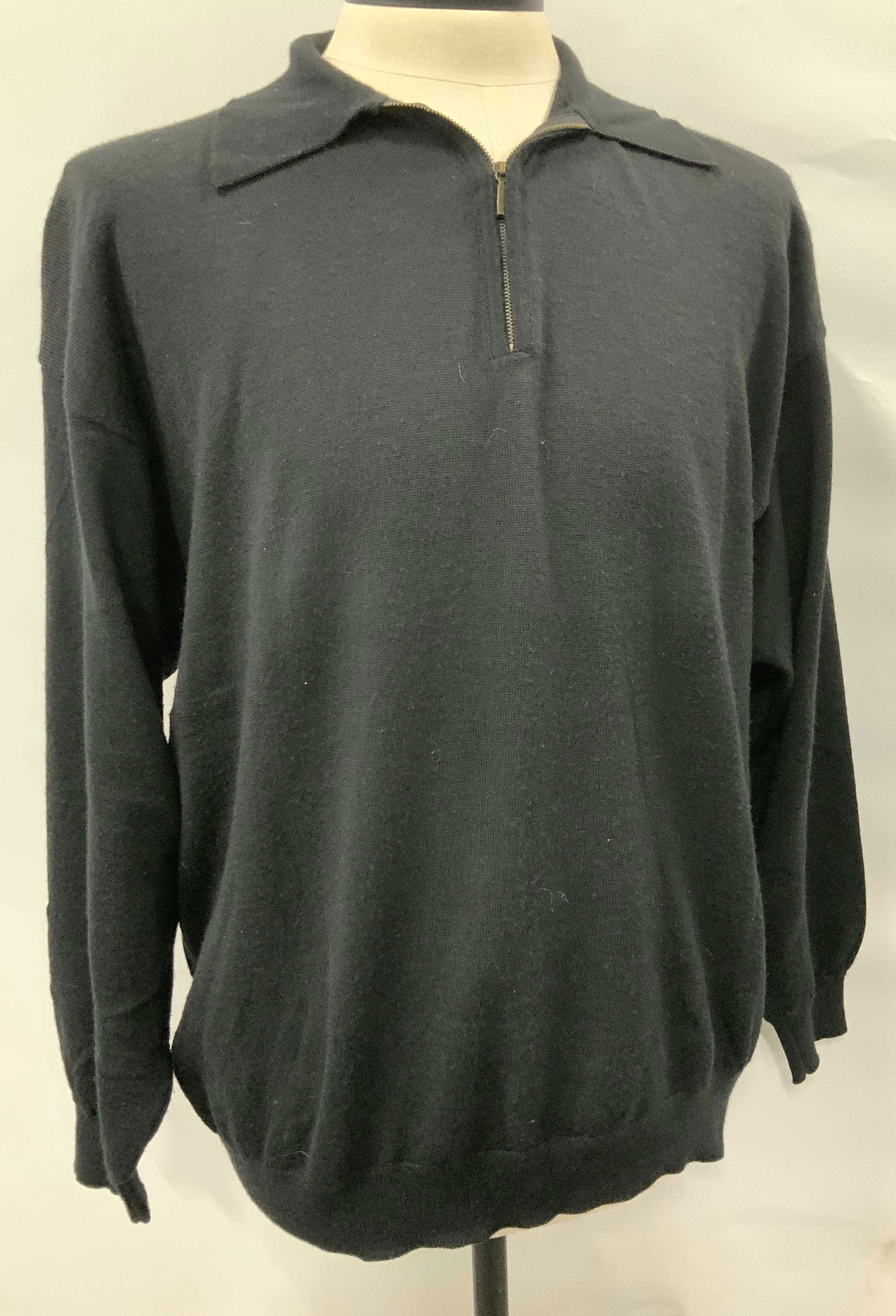 RAFFI Linea Uomo Blk Wool Sweater, Italy (1 of 7)