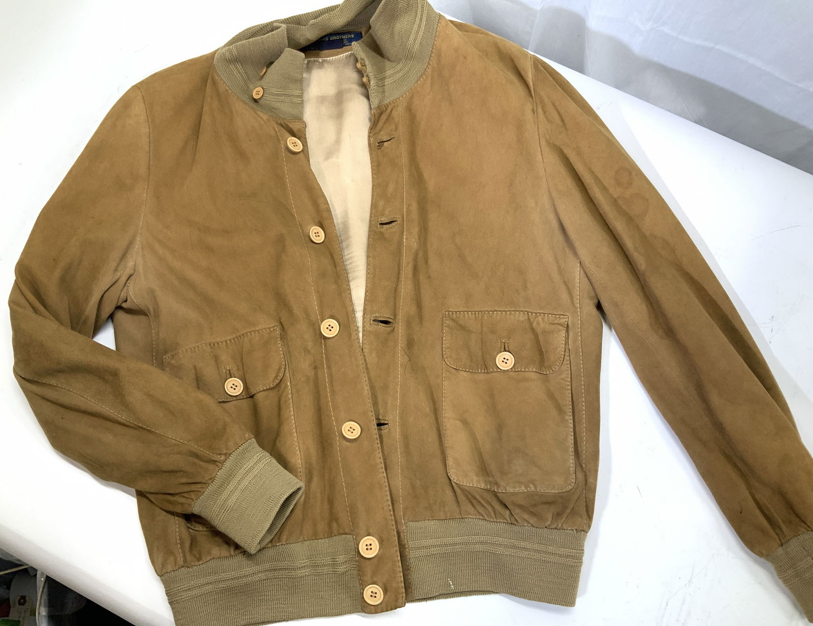 Brooks Brothers Suede Jacket (1 of 8)