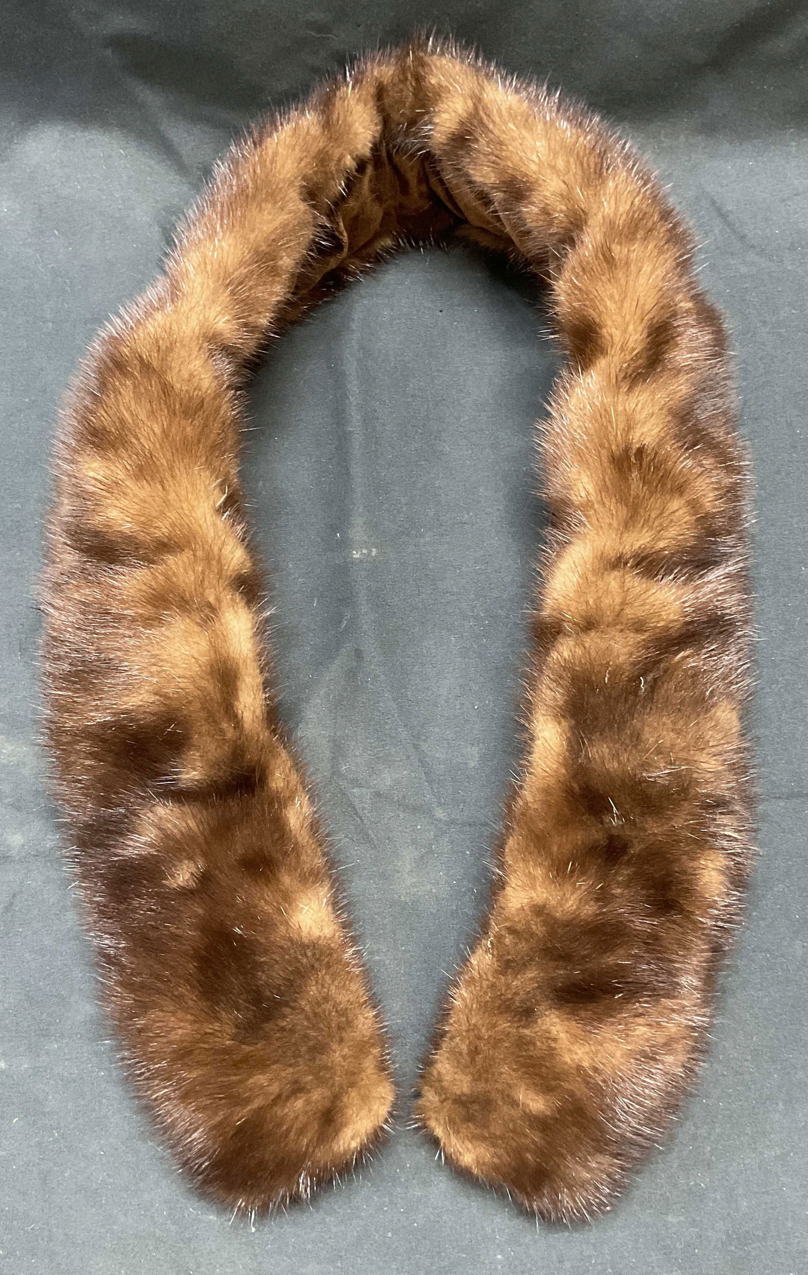 Vintage Brown Fur Collar Accessory (1 of 6)