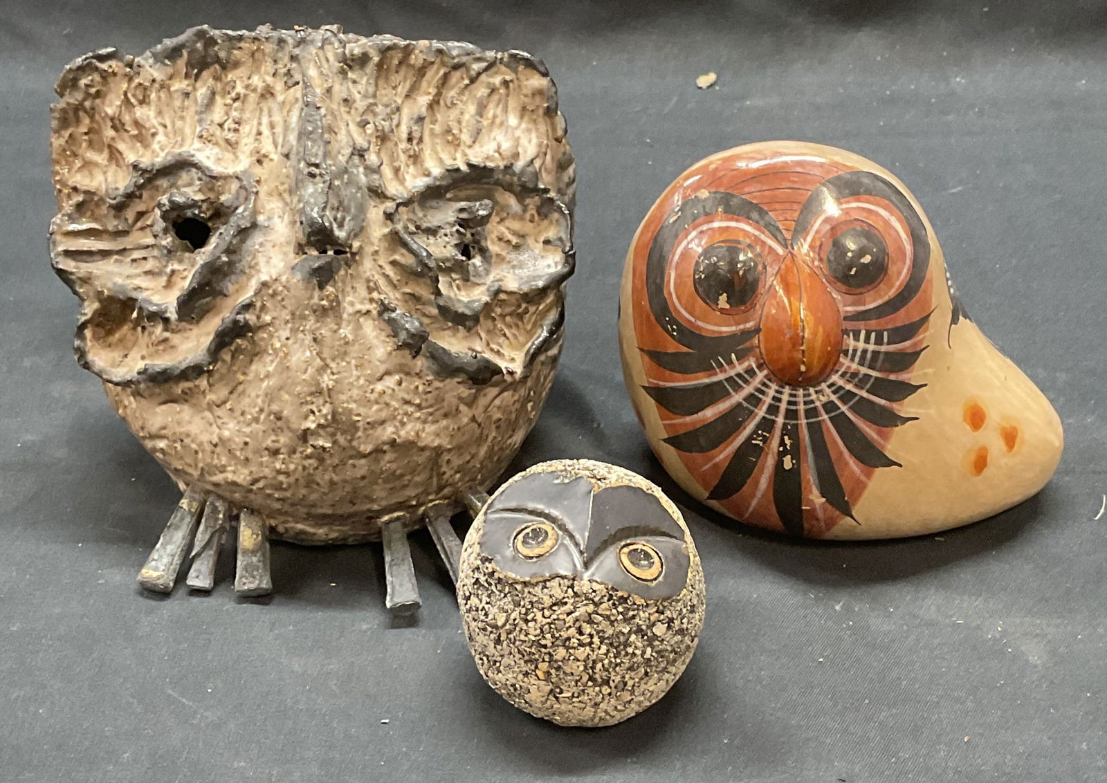 Group 3 Ceramic Owl Figurals (1 of 9)